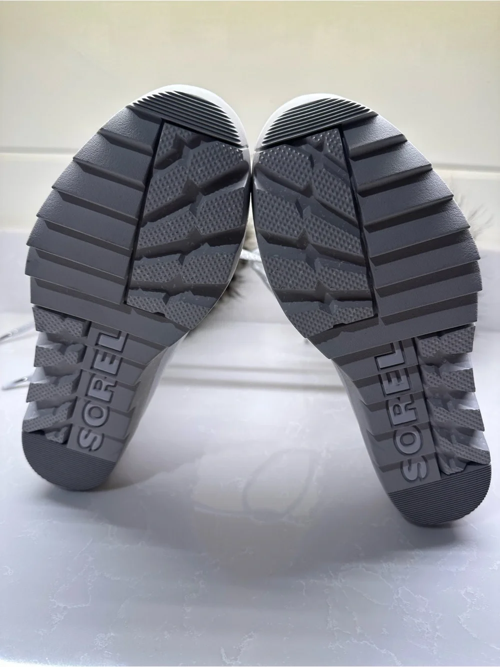 SOREL Women's Joan of Arctic Next Waterproof Boots Silver Metallic Size 7 Sample